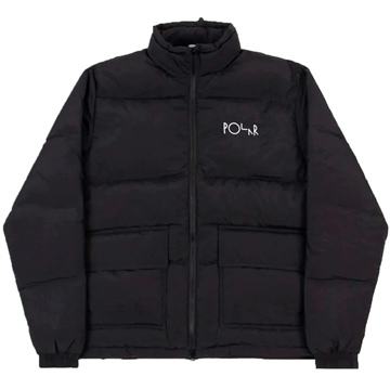 Polar Skate Co Puffer Jacket Black